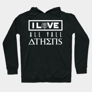 'I Love Athens Y'All' Awesome Athens Greek Mythology Gift Hoodie